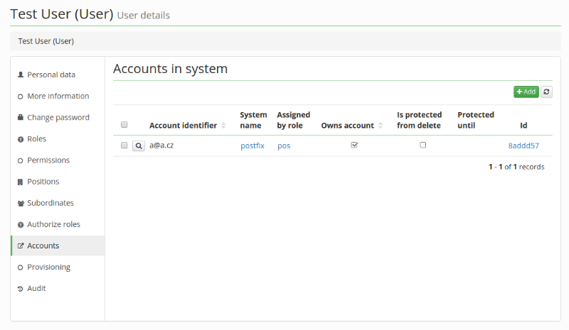  User accounts