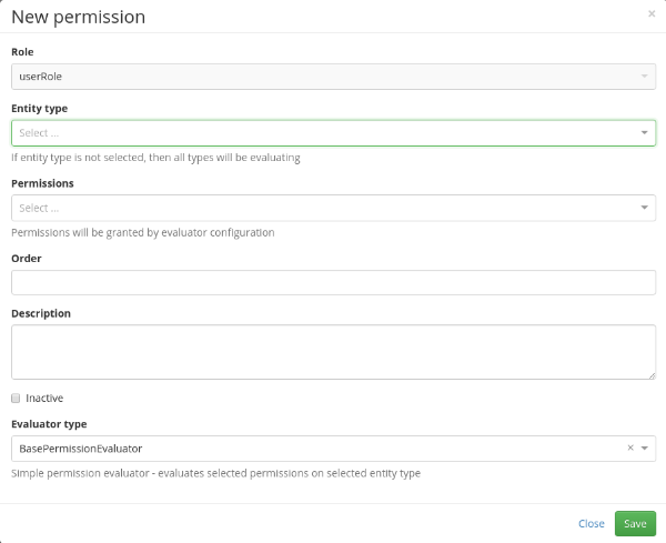  a new role permission