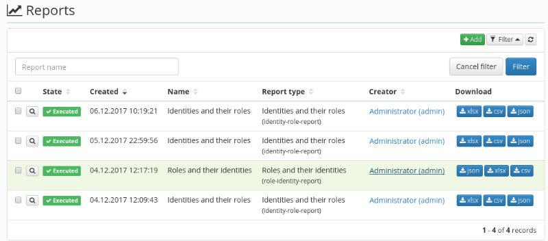 Reports GUI agenda Reports GUI agenda